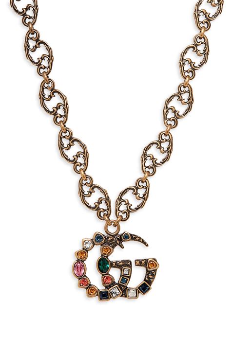 gucci necklaces for sale|gucci necklace vintage.